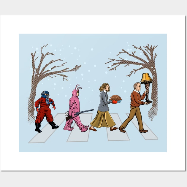 A Christmas Story Road Wall Art by blakely737